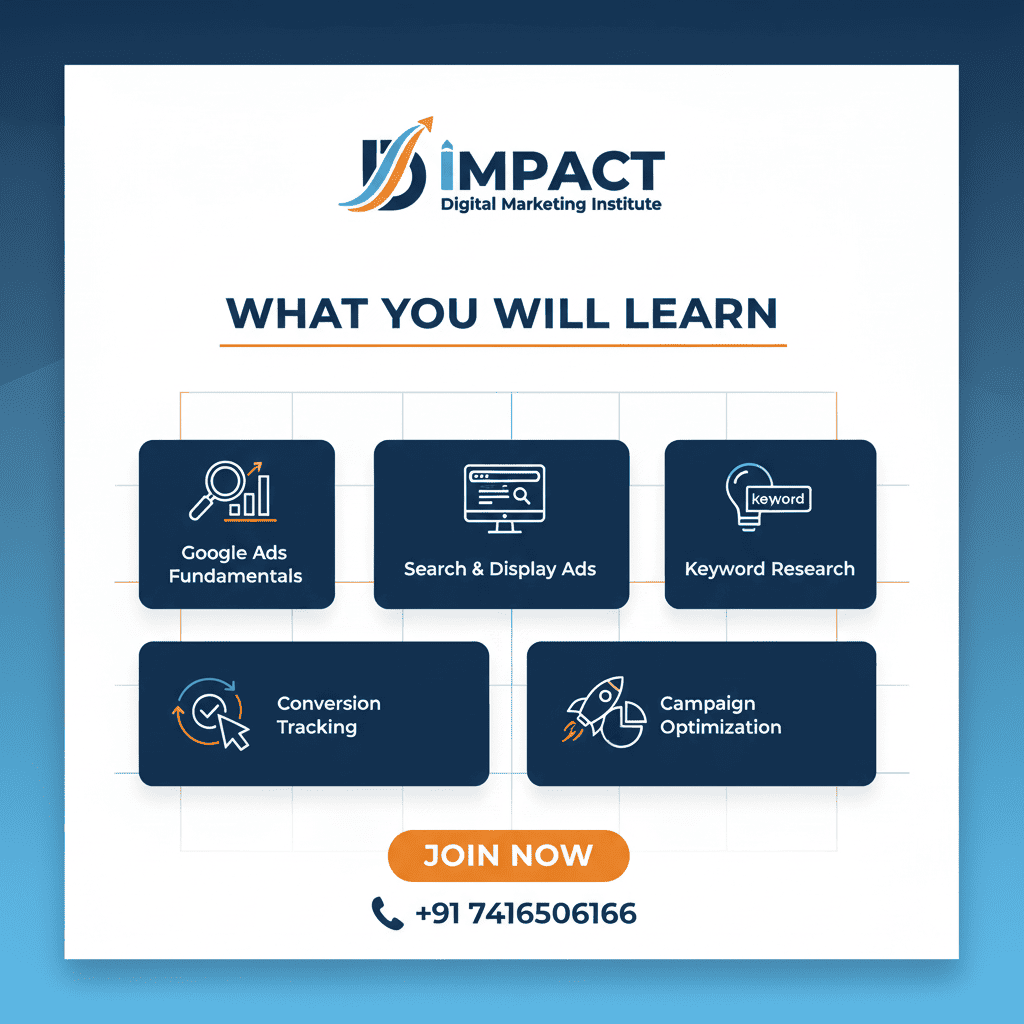 Google Ads Training in Hyderabad - Curriculum and Course Modules