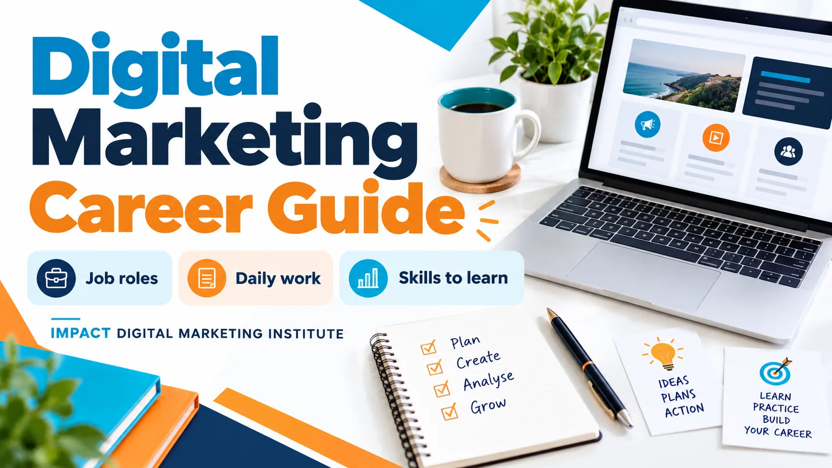 Digital marketing career guide: job roles, daily work and skills to learn — Impact Digital Marketing Institute
