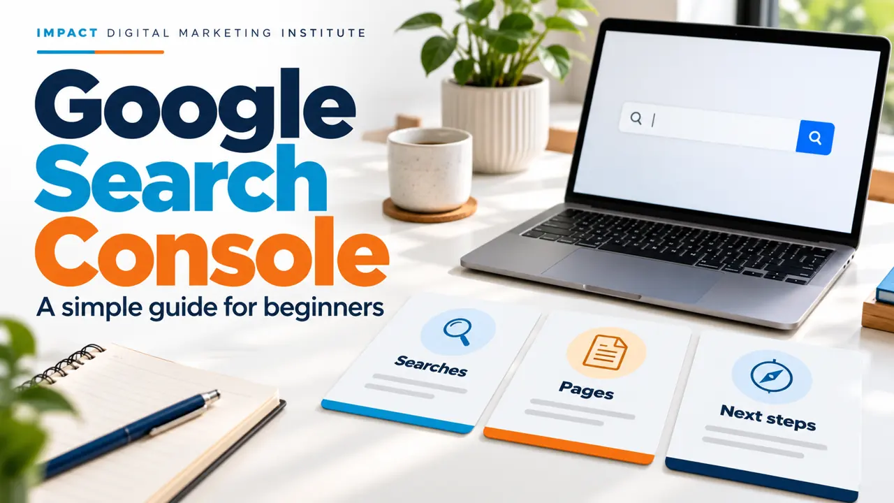 Google Search Console for beginners: searches, pages and next steps — Impact Digital Marketing Institute